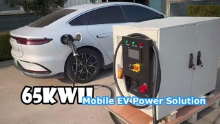 65kWh 모바일 에너지 저장 장치 파워 뱅크
