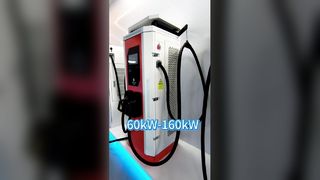 IP54 내후성 보호 기능을 갖춘 상업용 60-160kW 듀얼 건 DC 고속 EV 충전기