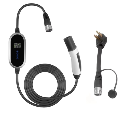 좋은 가격 50A 240V 16ft NEMA 14-50P 모바일 EV 자동차 충전기 휴대용 테슬라 자동차 충전기 온라인으로
