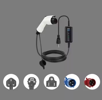 좋은 가격 EV 휴대용 7kw Ac Ev 충전기 모바일 Evse 휴대용 충전기 전기 충전소 휴대용 전기 자동차 충전기 온라인으로