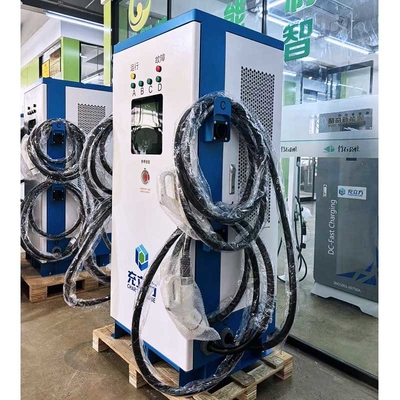 160KW 융합형 전기차 충전소 4개 총으로 급속 충전