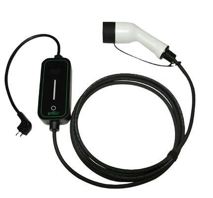 좋은 가격 16A 3.5Kw 타입 2 휴대용 DC EV 충전기 스크린 조절 온라인으로