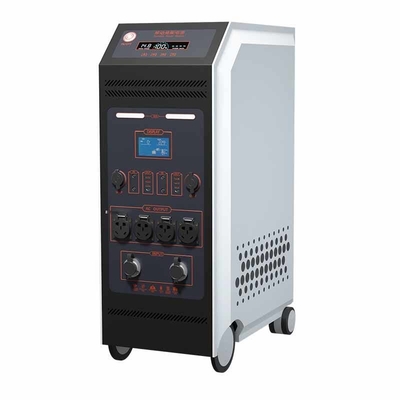 좋은 가격 높은 용량 6000Wh 모바일 EV 충전기 전원 공급 220V 출력 MPPT 3 시간 온라인으로