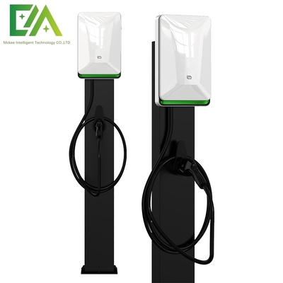 7KW 11KW 21KW 진주 흰색 기둥 / 바닥 유형 단일 총 전기 차량 AC 충전 스파일