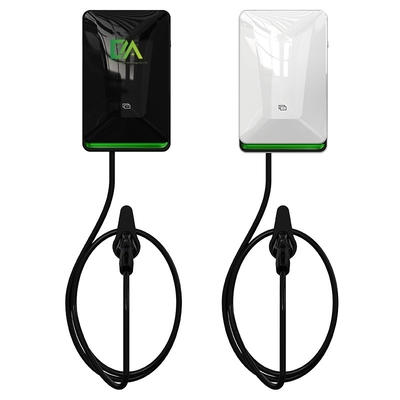 스마트 홈 EV 충전기 7KW 11kW 22KW 타입 1 타입 2 소켓 5m 케이블 전기 차량 충전 스테이션