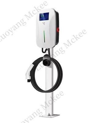 좋은 가격 벽에 장착 된 빠른 EV 충전 스테이션 7kw 11kw 22kw 스마트 EV 충전기 32a 유형 2 월 박스 가정용 전기 차량 EV 충전기 온라인으로