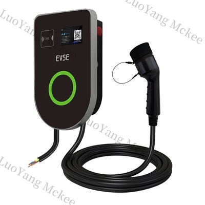 7kW 14kW 22kW U자형 EVSE 월박스 EV 급속 충전기 차량 충전기 박스 타입 1 소켓 레벨 2 충전 스테이션