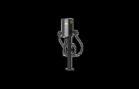 좋은 가격 22*2 KW 벽에 장착된 AC EV 충전기 1형 전기차용 4.3인치 풀 컬러 디스플레이 온라인으로