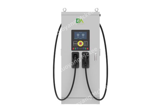 7인치 LCD 터치스크린이 장착된 60KW 실외 DC 고속 전기차 충전기 (전기차 충전소용)