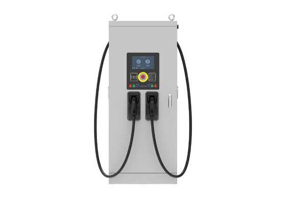 좋은 가격 160kW DC 패스트 듀얼-건 EV 충전기 IP54 보호, 7인치 인터랙티브 터치 스크린, OCPP 1.6J 통신 프로토콜 및 전체 범위 안전 보호. 온라인으로