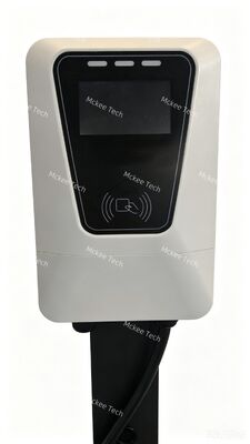 좋은 가격 7kW 플로어 스탠딩 AC EV 충전기 32A 4.3 인치 터치스크린 카드 QR 청구 작업 온라인