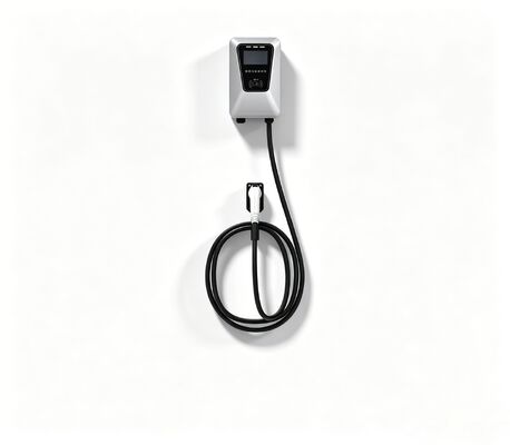 좋은 가격 32A 7KW 은 단일 포트 EV AC 충전소 벽 기둥 유형 온라인으로