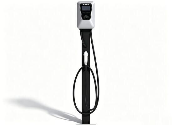 좋은 가격 7kW 옥외 AC EV 충전기 IP55 32A 넓은 온도 4.3 인치 터치스크린 이중 산 온라인