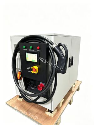 전력 60kW 모바일 EV 충전 스테이션, IP55 보호 장치와 함께 65kWh 휴대용 에너지 저장 충전기