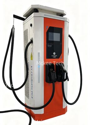 좋은 가격 60kW 듀얼 총 DC 패스트 EV 충전기 IP54 날씨 보호 상업용 온라인으로