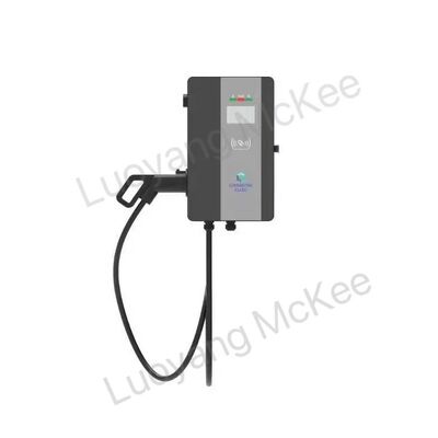 좋은 가격 7kW 가정용 벽에 장착된 AC EV 충전기, 포괄적인 안전 보호와 함께 단일 총 느린 충전기 온라인으로