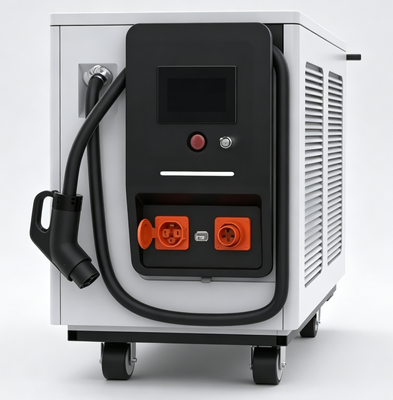 좋은 가격 휴대용 65kWh 에너지 저장 DC 충전소 80kW 자동차 쇼 및 야외 행사용 오프 그리드 충전기 온라인