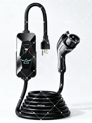좋은 가격 Q2 날씨에 견고한 휴대용 EV 충전기, -30°C~+50°C 작업 온도, IP54 AC EV 충전기 야외 및 야드 충전 온라인