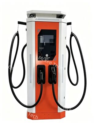 좋은 가격 상업용 함대용 중량 산업용 트럭 60KW 화이트 듀 시리즈 DC EV 충전기 공기 냉각 IP54 OCPP1.6J 10 인치 터치 화면 온라인