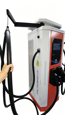 CLF‑DC‑320 White Dew Series DC EV Fast Charger 320KW Salt Spray Resistant Type2 Connector 3Phase AC380V IP54 Air Cooling OCPP1.6J 10 Inch Touch Screen 5m Cable