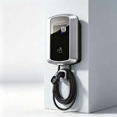 좋은 가격 Type1 호환 J8 EV 충전 스테이션 염수 분무 방지 벽걸이형/기둥형 AC 충전기 7.6kw 32A 85V-265V IP54 5.64인치 LCD 디스플레이 주거용/상업용 설치 온라인