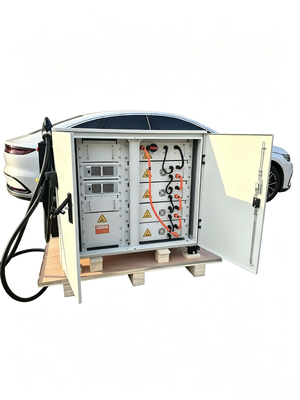 좋은 가격 액체 냉각 모바일 에너지 저장 파워 뱅크 76kWH 80kW DC 충전기 7인치 터치 스크린 7m 케이블 IP54 지원 CCS1 CCS2 CHAdeMO GBT 테슬라 충전 총 온라인