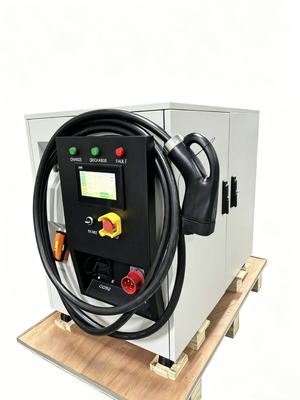 좋은 가격 65kWh 60kW 모바일 에너지 저장 파워뱅크 DC 충전기 액체 냉각 7m 케이블 IP54 7인치 터치스크린 호환 CCS1 CCS2 CHAdeMO GBT 테슬라 충전 건 온라인