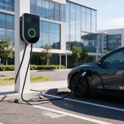 좋은 가격 유로 타입2 U 모양 AC 충전소 EVSE 벽 및 기둥 설치를 지원합니다 7kW 32A 85V 265V IP54 4.59 인치 LCD 화면 포괄적 인 다중 안전 보호 온라인
