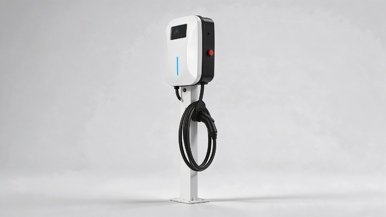 좋은 가격 고성능 소형 눈 시리즈 착륙형 EV 충전기 22kW 듀얼 총 220V IP54 OCPP1.6J EV용 신뢰할 수있는 AC 충전 장치 온라인