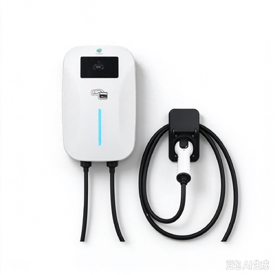 좋은 가격 Mckee 7kW 11kW 22kW 벽걸이형 AC EV 충전기 IP54 OCPP 1.6J 4.3인치 터치스크린 온라인
