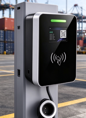좋은 가격 11kW 타입 2 AC EV 충전기 월박스 3단계 16A 상업 충전소 온라인