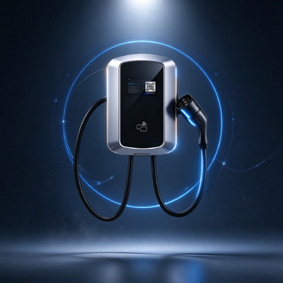 좋은 가격 7KW 유형 2 AC EV 충전기 넓은 전압 85V-265V 이중 주파수 IP54 가정용 충전 Wallbox 온라인