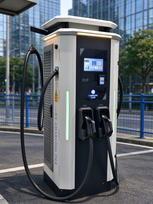 좋은 가격 80kW DC 고속 EV 충전기 200-1000V CCS1 CCS2 CHAdeMO GB/T IP54 OCPP 1.6J RFID 충전 파일 온라인
