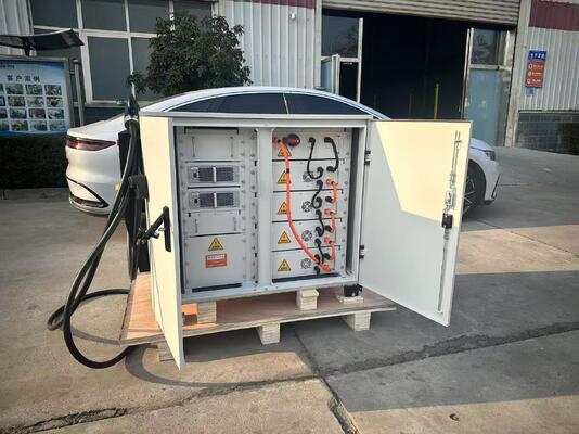 좋은 가격 60kW 모바일 에너지 저장 DC EV 충전기 65kWh 액체 냉각 150A 7m 케이블 CCS1 CCS2 CHAdeMO GBT 온라인