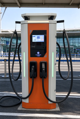 좋은 가격 320kW 듀얼 건 DC EV 충전기 CCS1 CCS2 GB/T 건당 250A OCPP 1.6J 200-1000V IP54 상업용 온라인