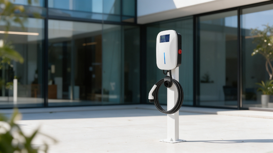 좋은 가격 7kW 타입 2 AC EV 충전기 월박스 32A 싱글 총 블루투스 APP RCD IP54 홈 충전 스테이션 온라인