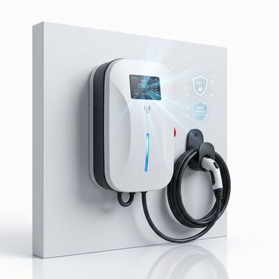 좋은 가격 11kW 벽걸이형 AC EV 충전기 싱글 건 4.3인치 터치스크린 블루투스 앱 제어 IP65 OCPP1.6J 온라인